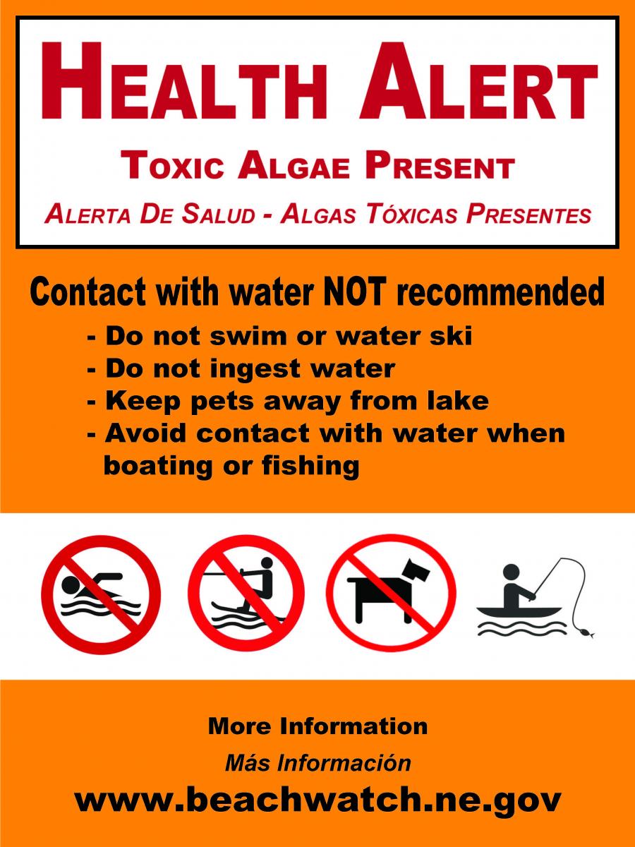 Toxic Algae Informational Poster
