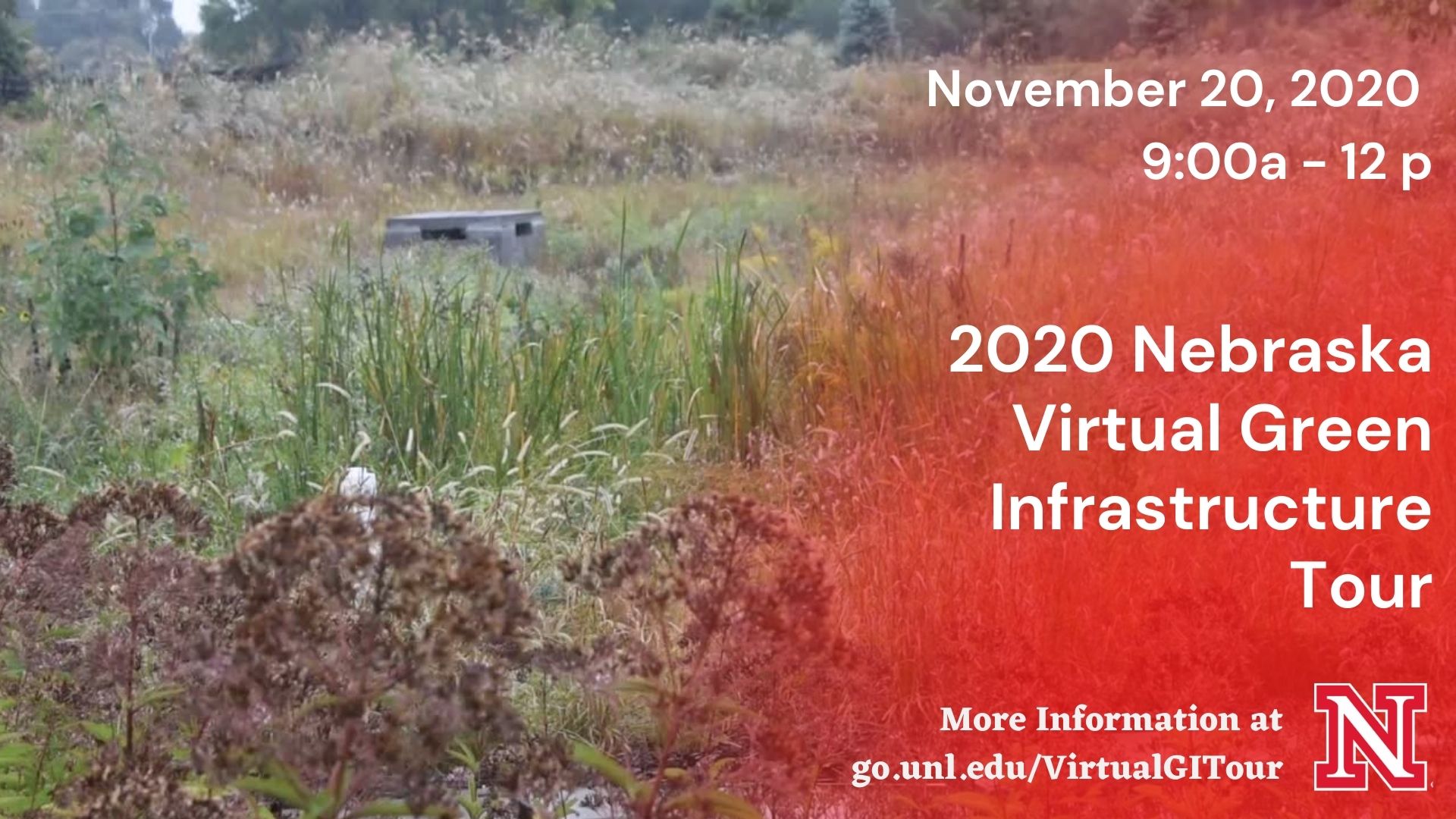 2020 Nebraska Virtual Green Infrastructure Tour flyer