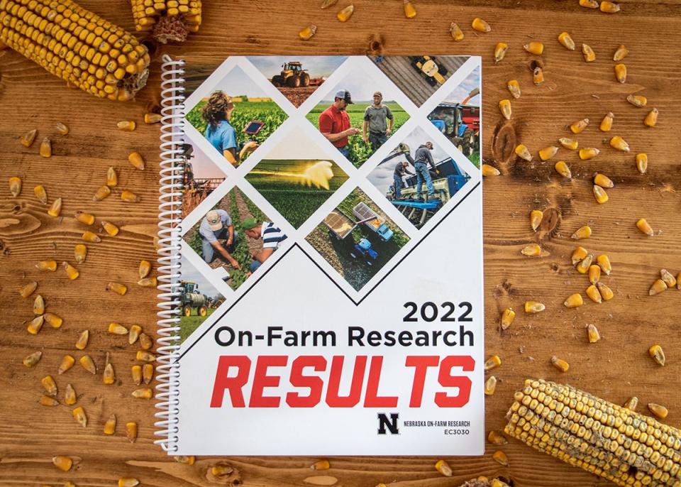 All Nebraska On-Farm Research results books are free to the public and available as PDF downloads.