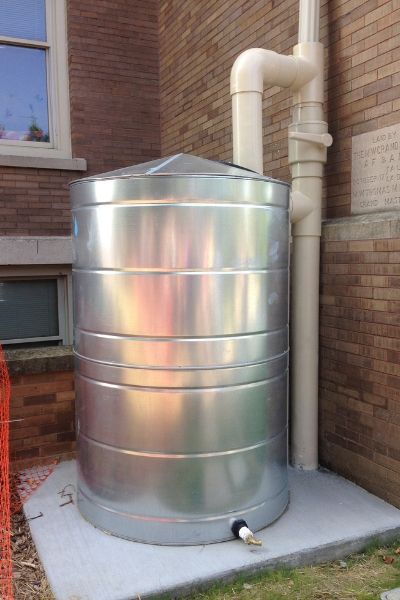 Cistern, Photo from Kelly Feehan, Nebraska Extension