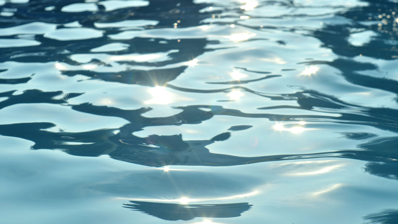 Close-up of ripples in water