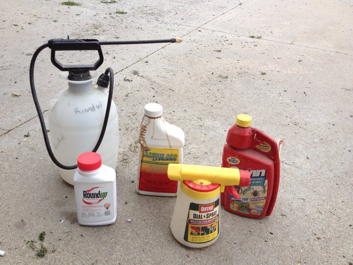 Lawn pesticides and equipment