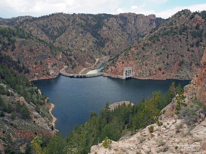 Seminoe dam and reservoir were built in the 1930s, specifically to provide hydropower generation.