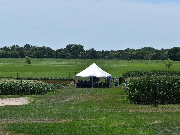 4Rs Field Day tent