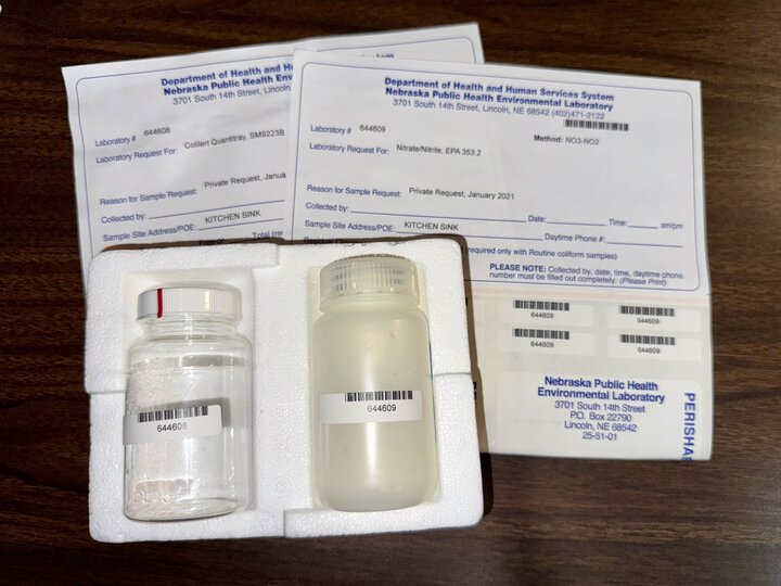 Bacteria/Nitrate Private Drinking Water Test Kit