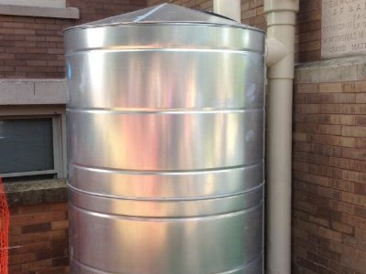 Cistern, Photo from Kelly Feehan, Nebraska Extension