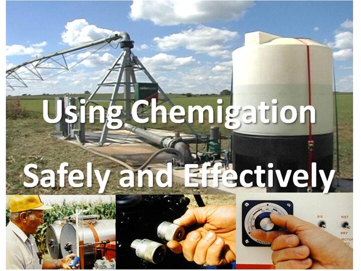 Using Chemigation Safely and Effectively Graphic