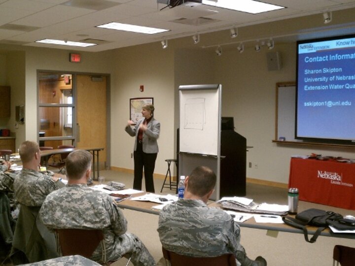 UNL Extension drinking water presentation in Afghanistan