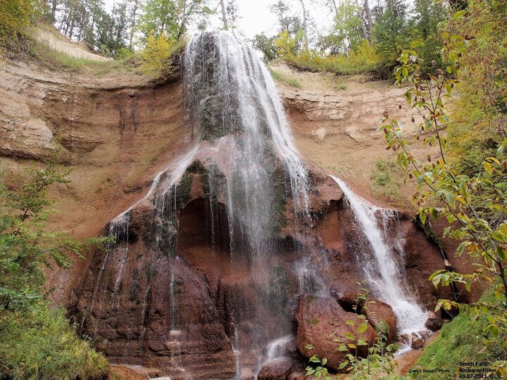 Smith Falls on the Niobrara River, Cherry County, NE (Photo by Gary Stone)