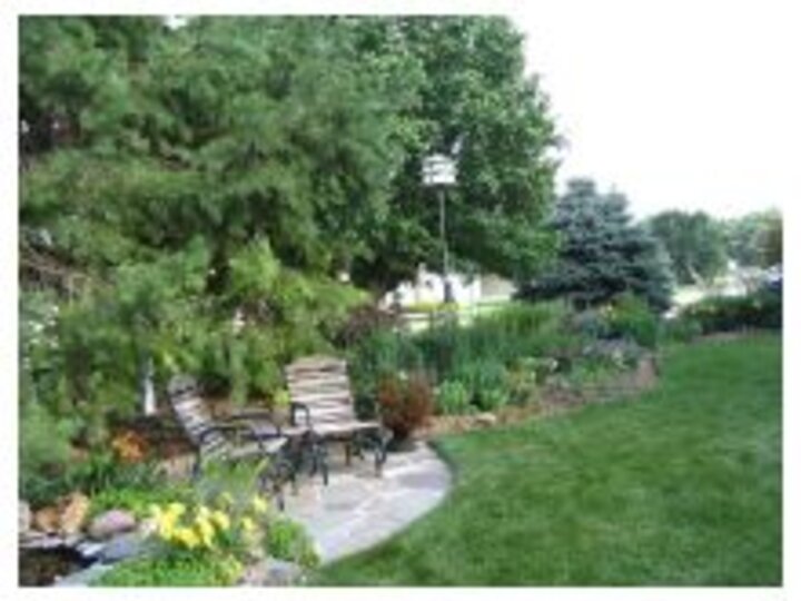Landscaped Yard
