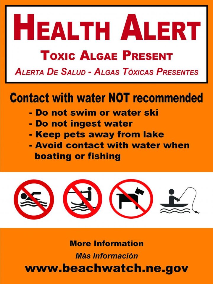 photo of a sign at a beach