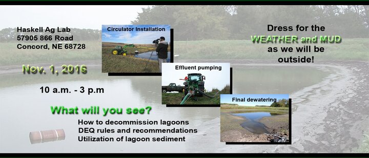 Lagoon Closure Field Day Flyer