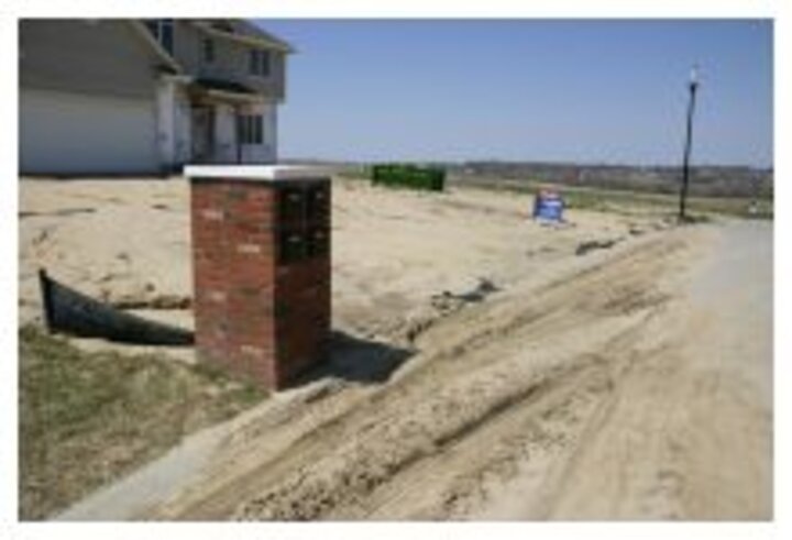 erosion on construction site