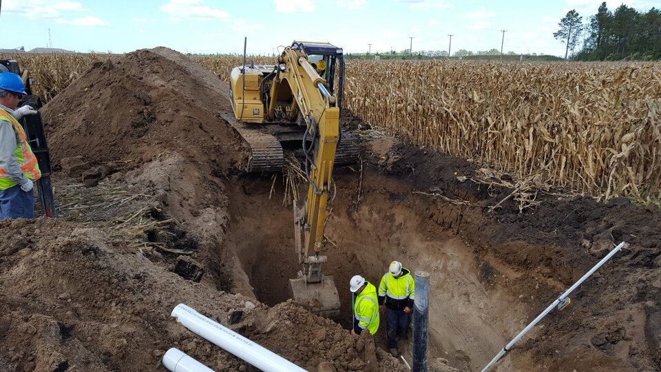 excavation tank