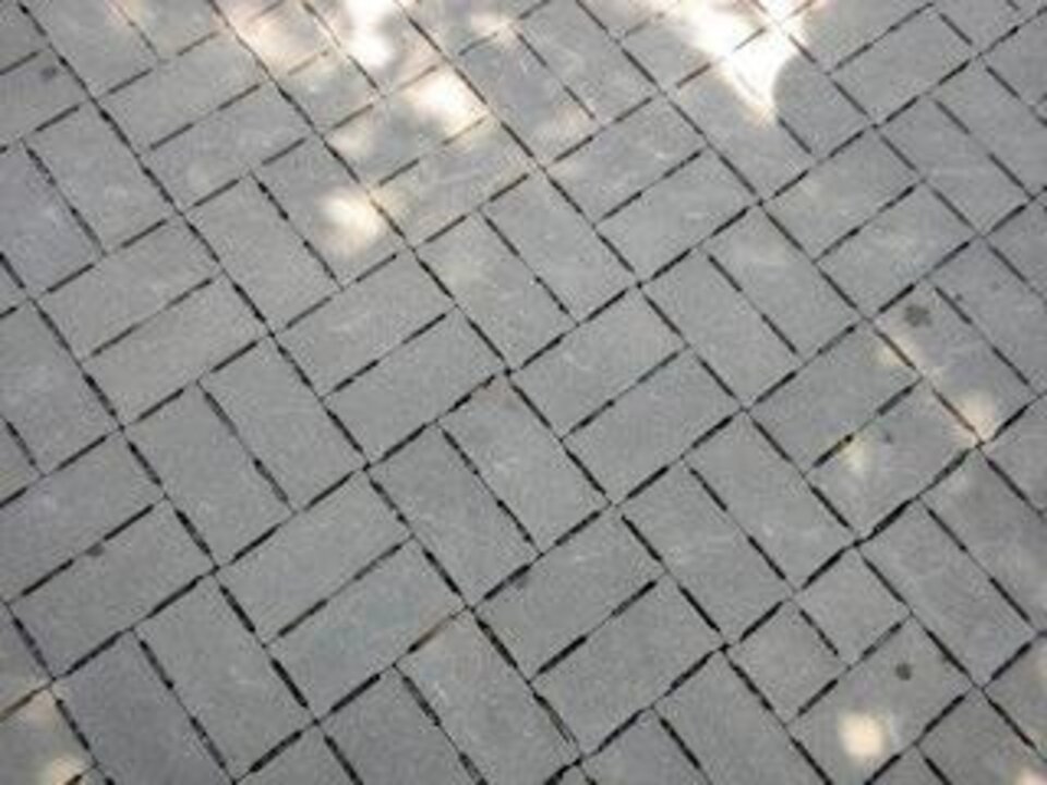 Example of a permeable paver